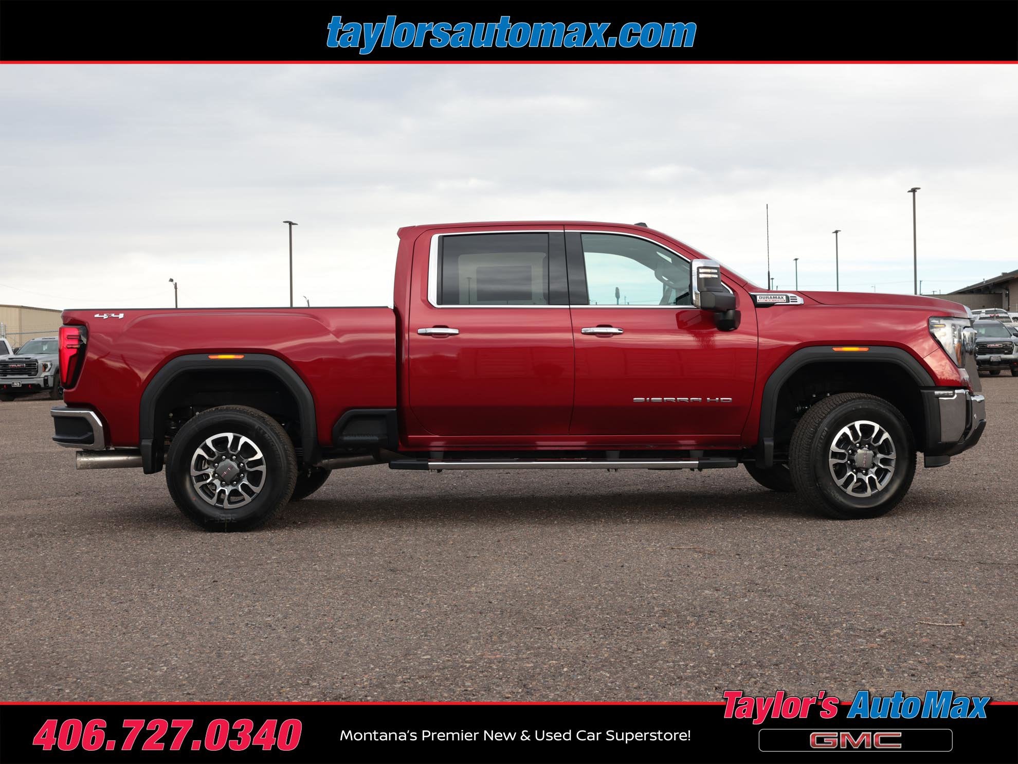 2026 GMC Sierra 3500 HD — rear three-quarter view