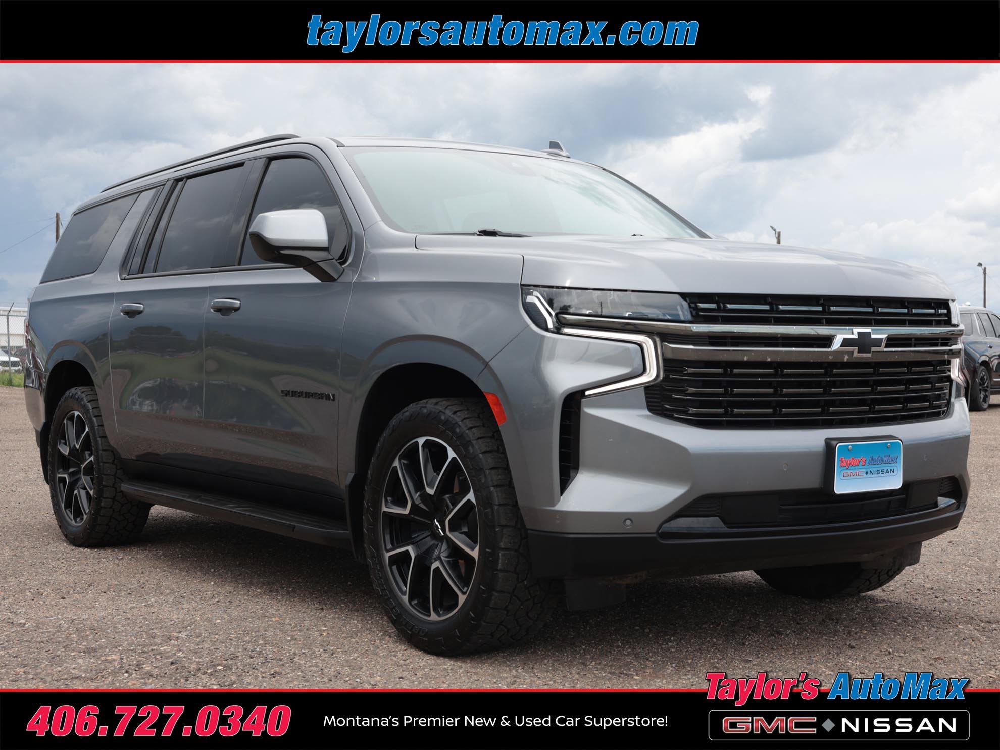 2022 Chevrolet Suburban — side profile view
