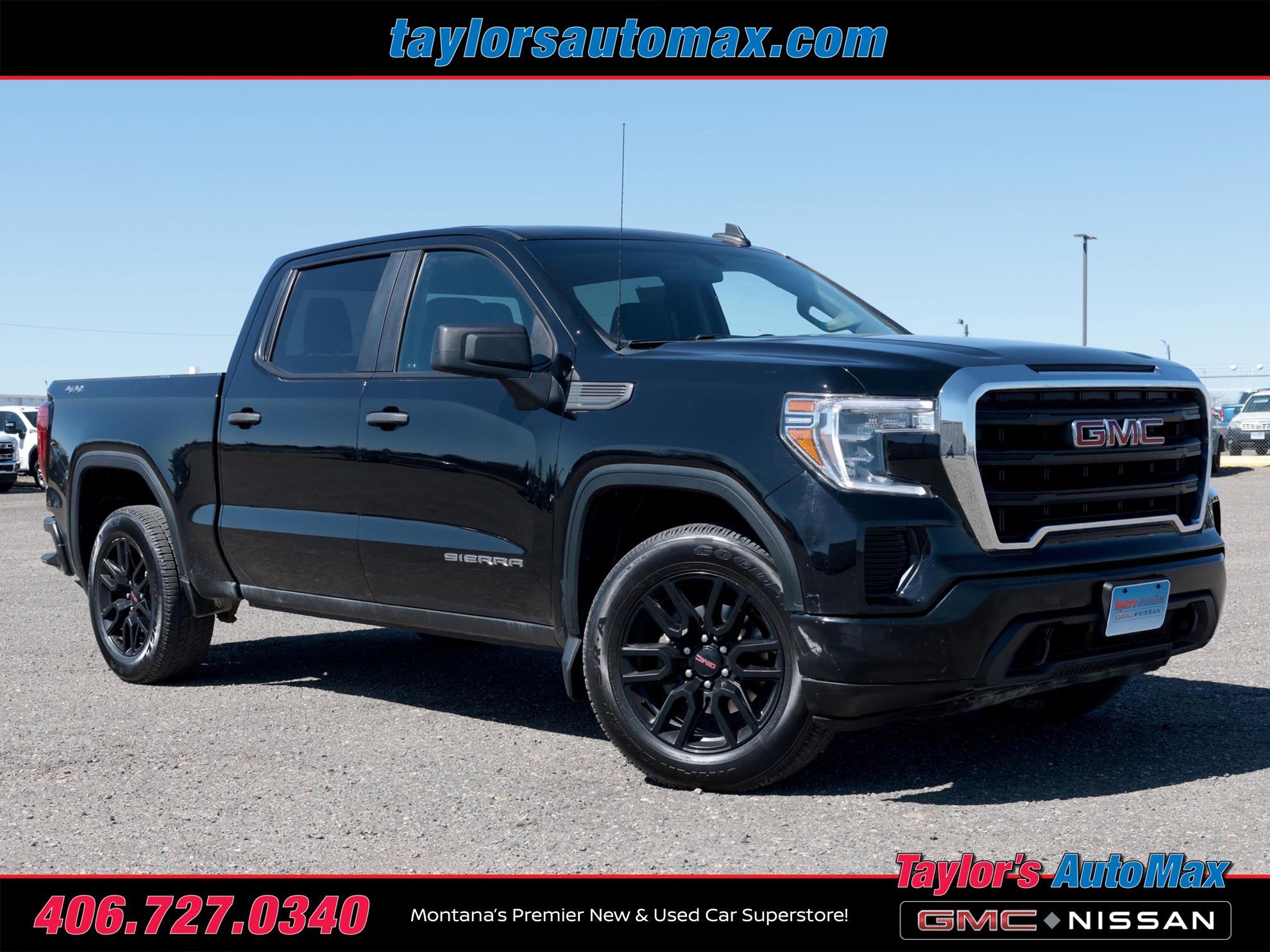 2021 GMC Sierra 1500 — side profile view