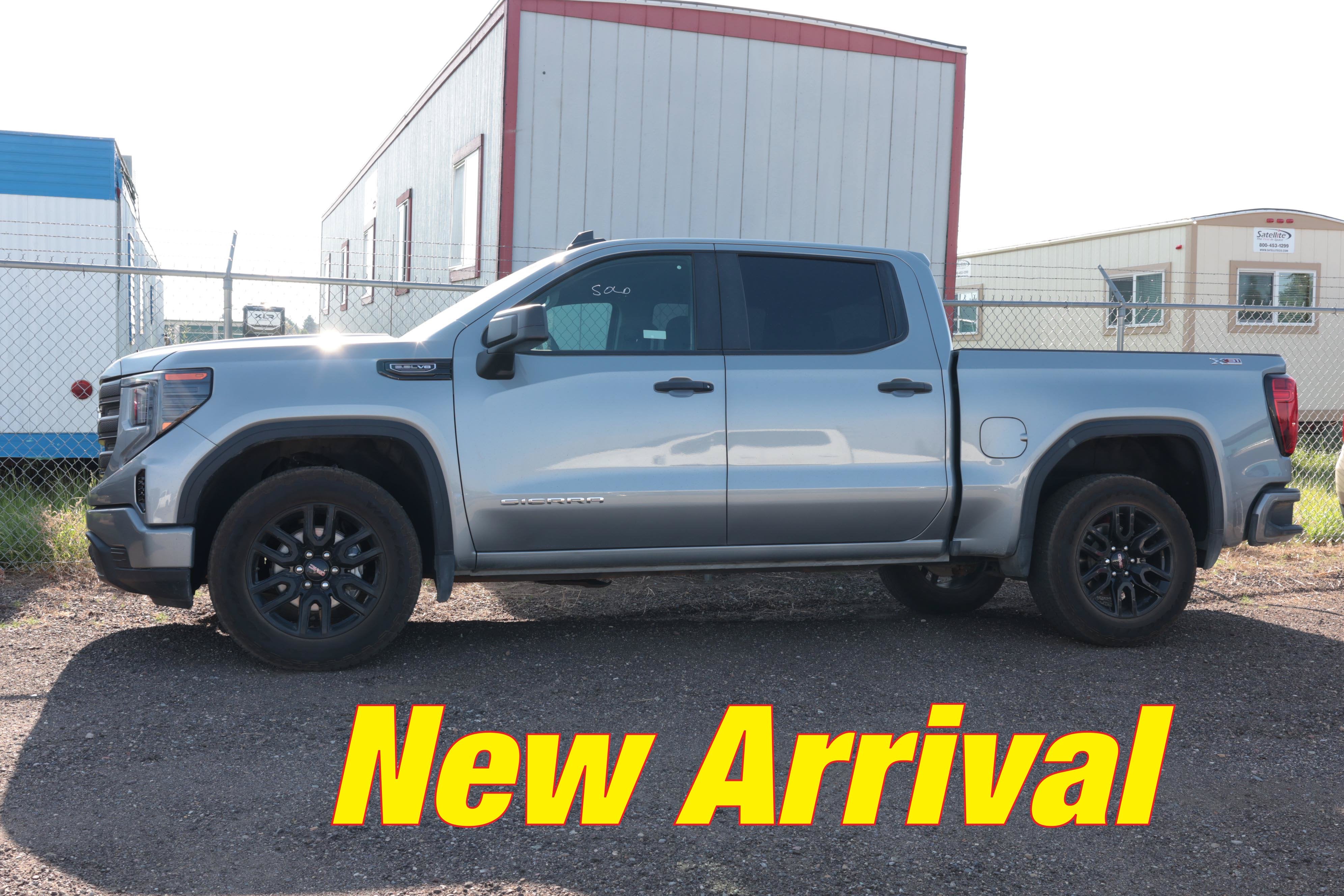2024 GMC Sierra 1500 Pro in Gray — front three-quarter view
