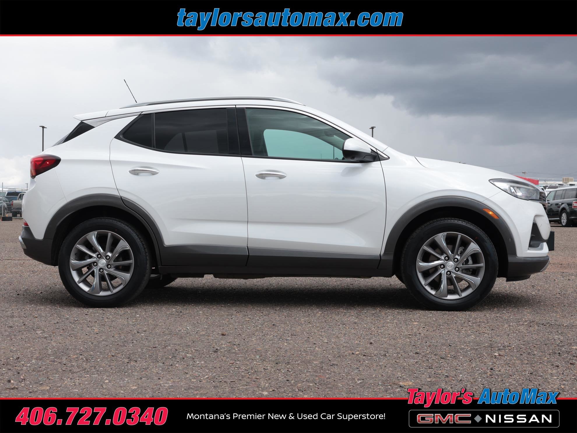 2023 Buick Encore GX — rear three-quarter view